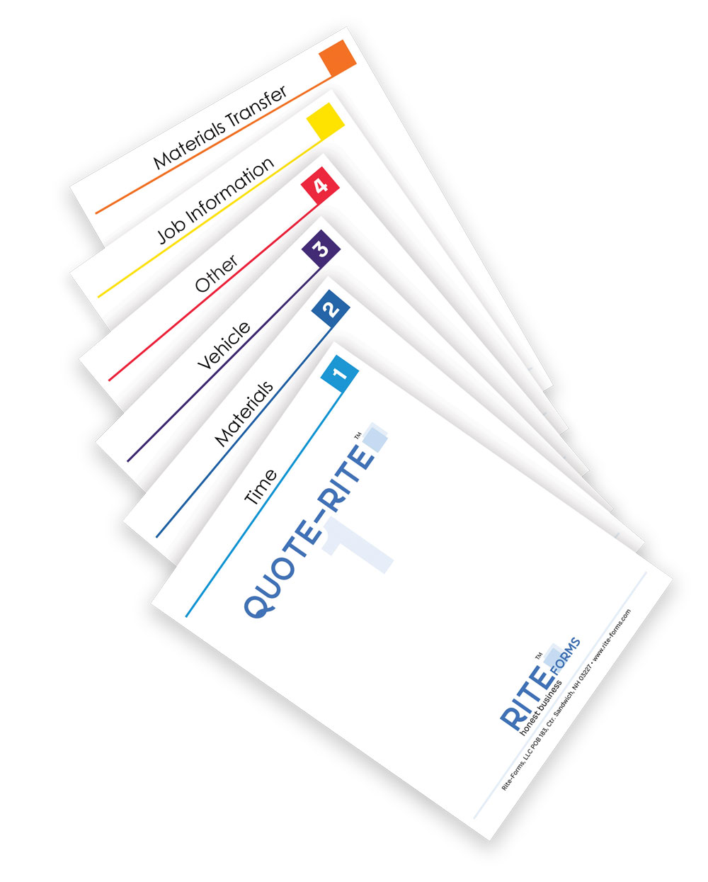 Quote-Rite Single Sheet Pads